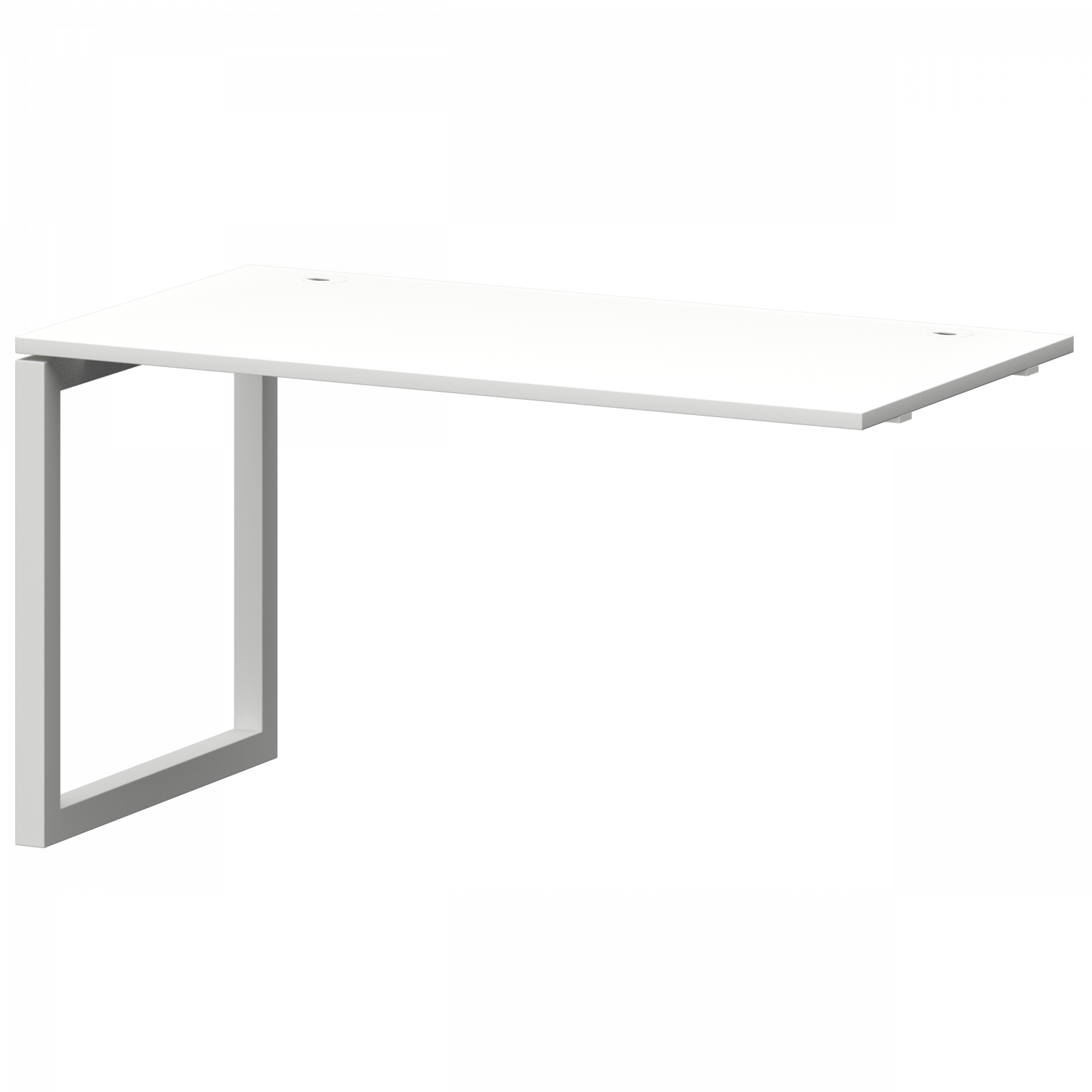 Модуль линейный на металлокаркасе Смарт СМС25-О-10К.73Э.Пр.50 Белый/Белый (1000x730x750)