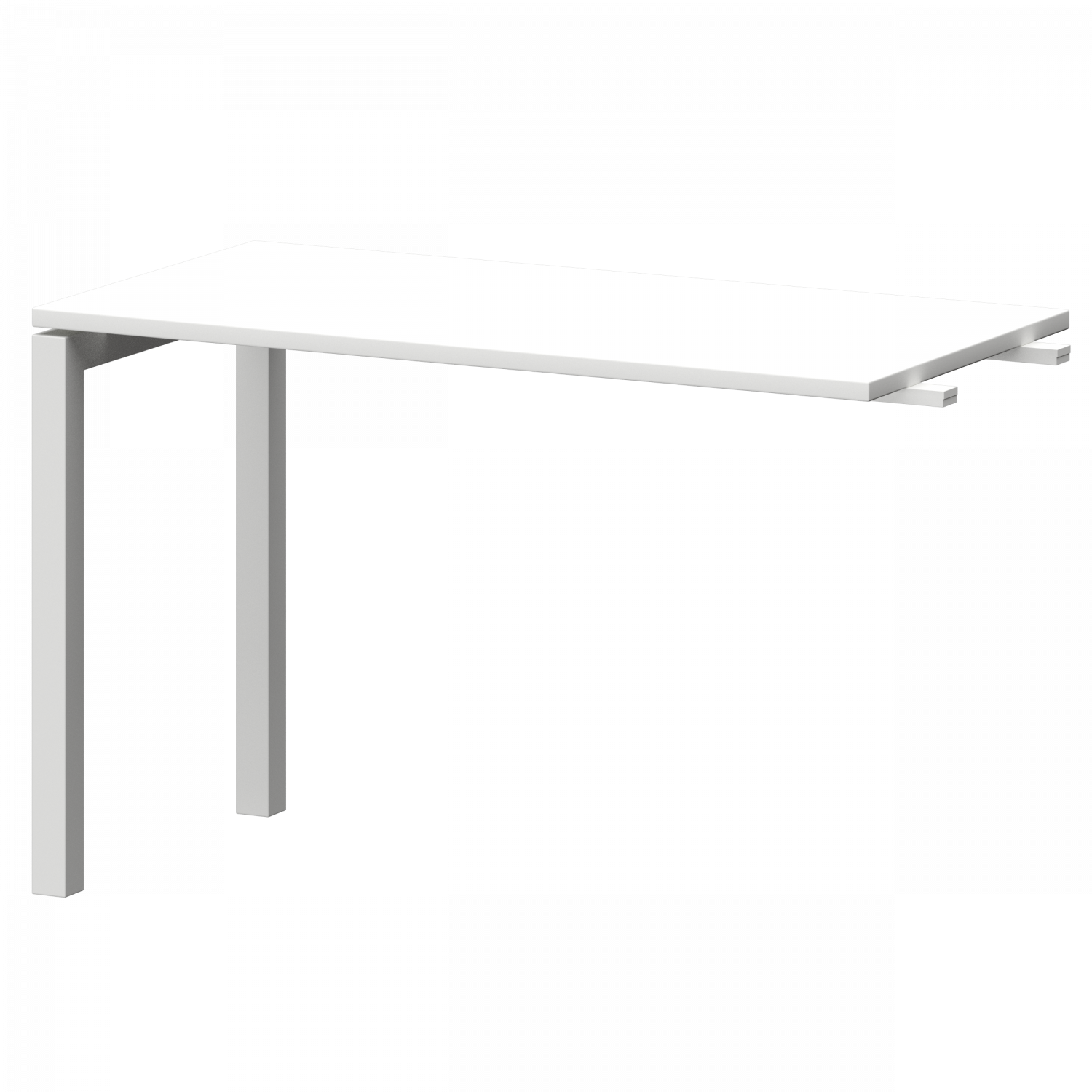 Бриф-приставка Смарт СМБ25-П-12.Пр50 Белый/Белый (1200x600x750)