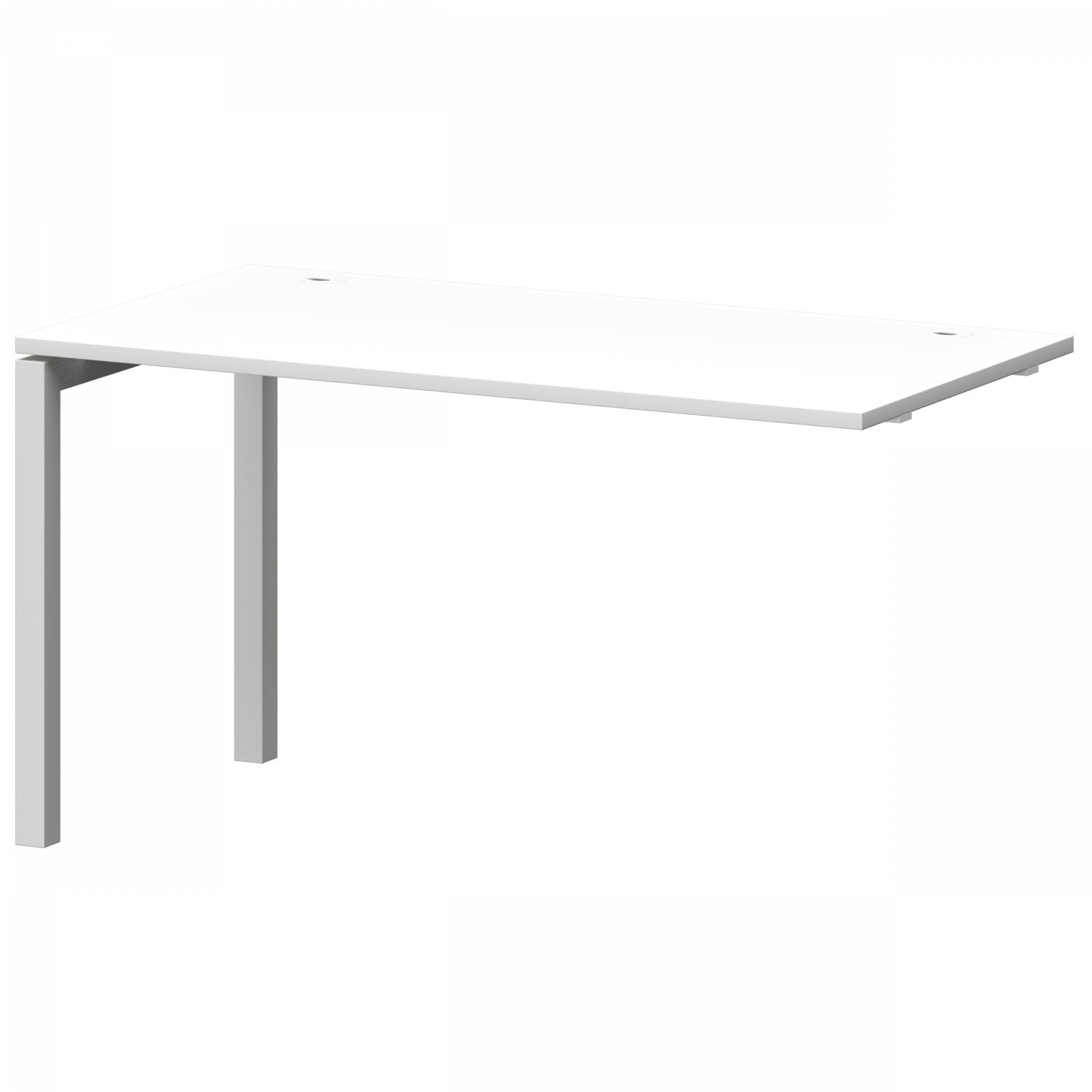 Модуль линейный на металлокаркасе Смарт СМС25-П-18К.73Э.Пр50 Белый/Белый (1800x730x750)