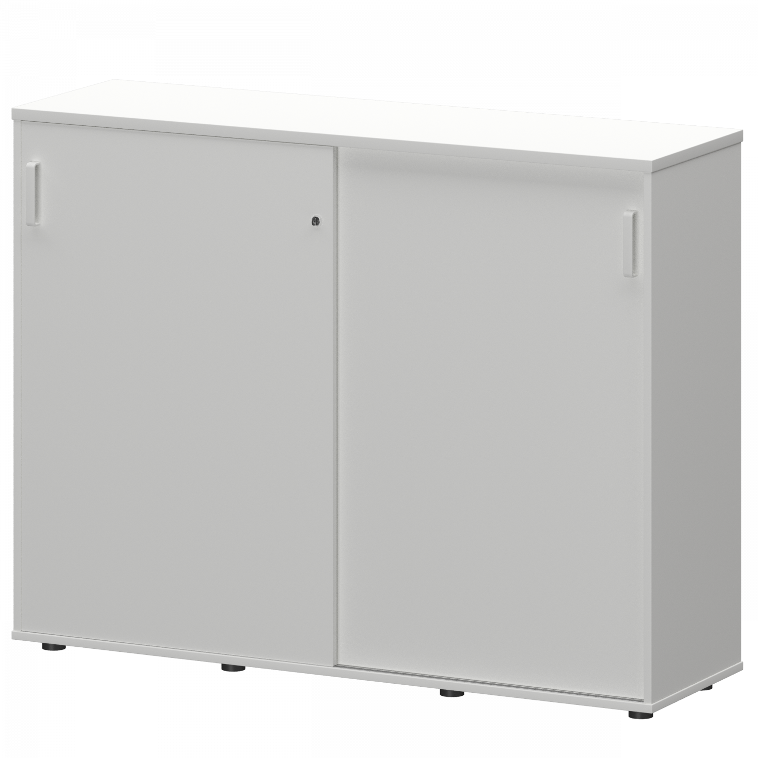 Тумба-купе Смарт СМТ-15.11К Белый (1496x444x1150)