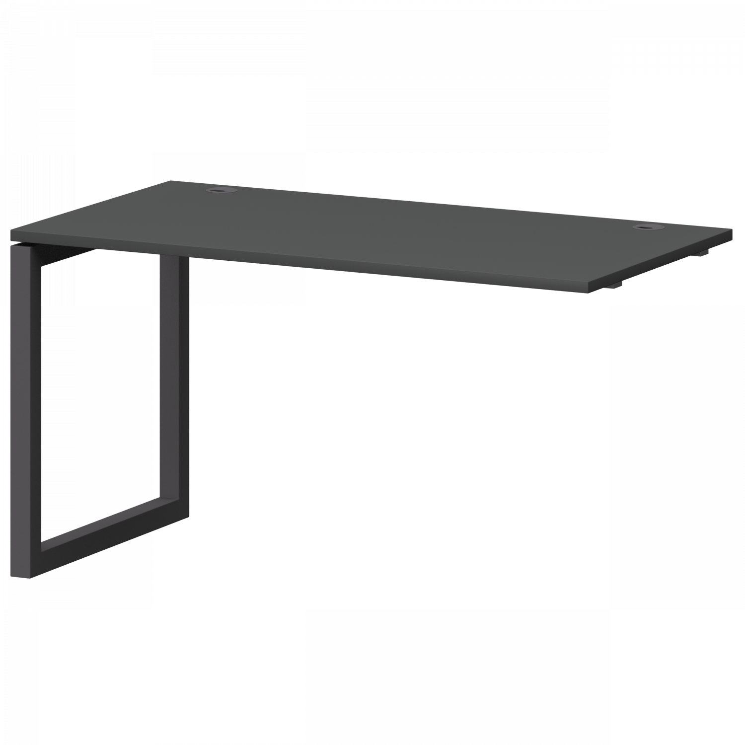 Модуль линейный на металлокаркасе Смарт СМС25-О-10К.73Э.Пр.50 Графит/Антрацит (1000x730x750)