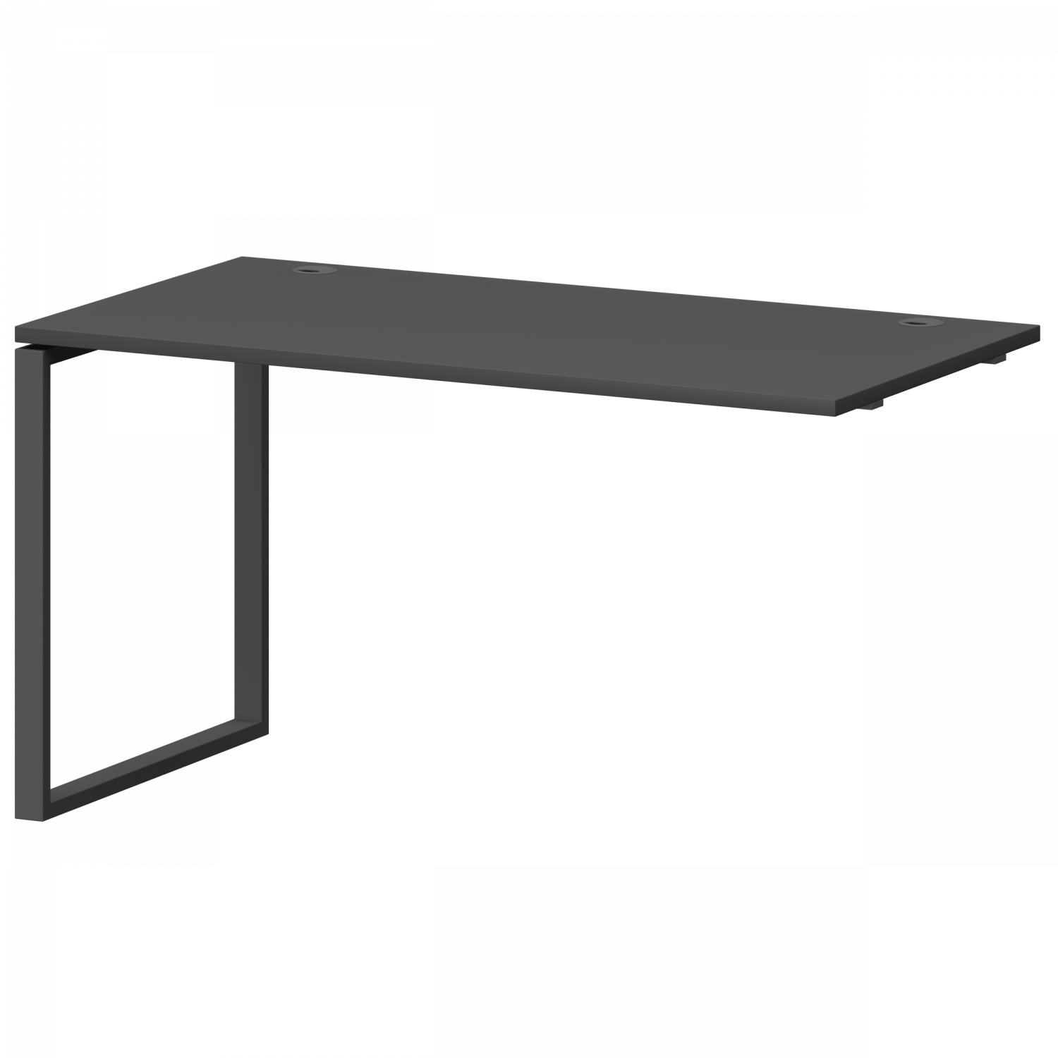 Модуль линейный на металлокаркасе Смарт СМС25-О-10К.73Э.Пр25 Графит/Антрацит (1000x730x750)