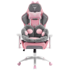 Кресло компьютерное игровое Kitty Meow Edition Pink/Grey