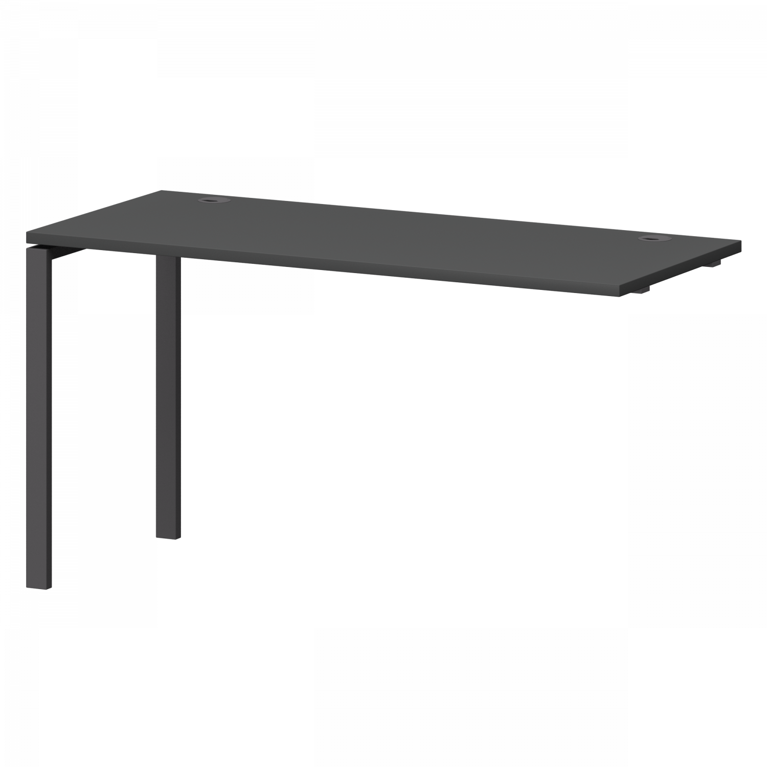 Модуль линейный на металлокаркасе Смарт СМС25-П-16К.60Э.Пр25 Графит/Антрацит (1600x600x750)