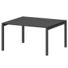 Стол переговорный на металлокаркасе Смарт СМСП-П-12.123.Пр50 Графит/Антрацит (1200x1236x750)