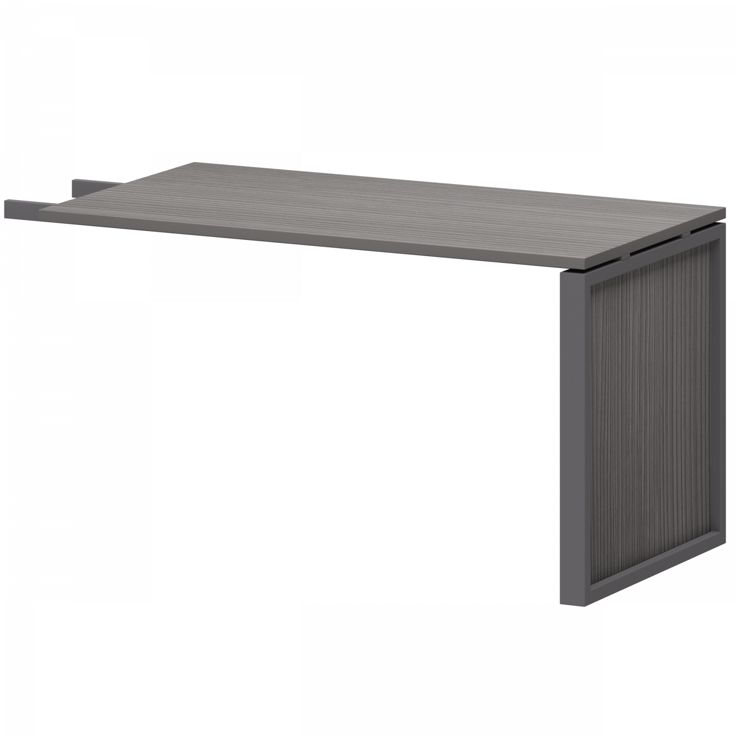 Конференц-приставка HTМ-735 Аргентум-М НТМ-735 Лиственница/Антрацит (1300x730x750)