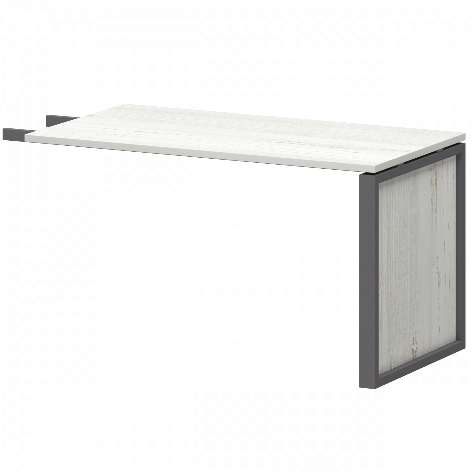 Конференц-приставка Аргентум-М НТМ-735 Сосна винтер/Антрацит (1350x730x750)