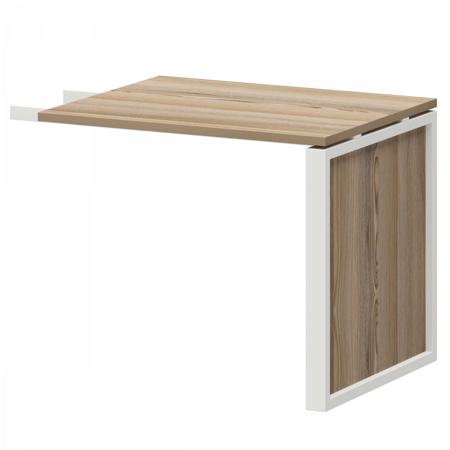 Конференц-приставка Аргентум-М НТМ-709 Дуб сафари/Белый (900x730x750)