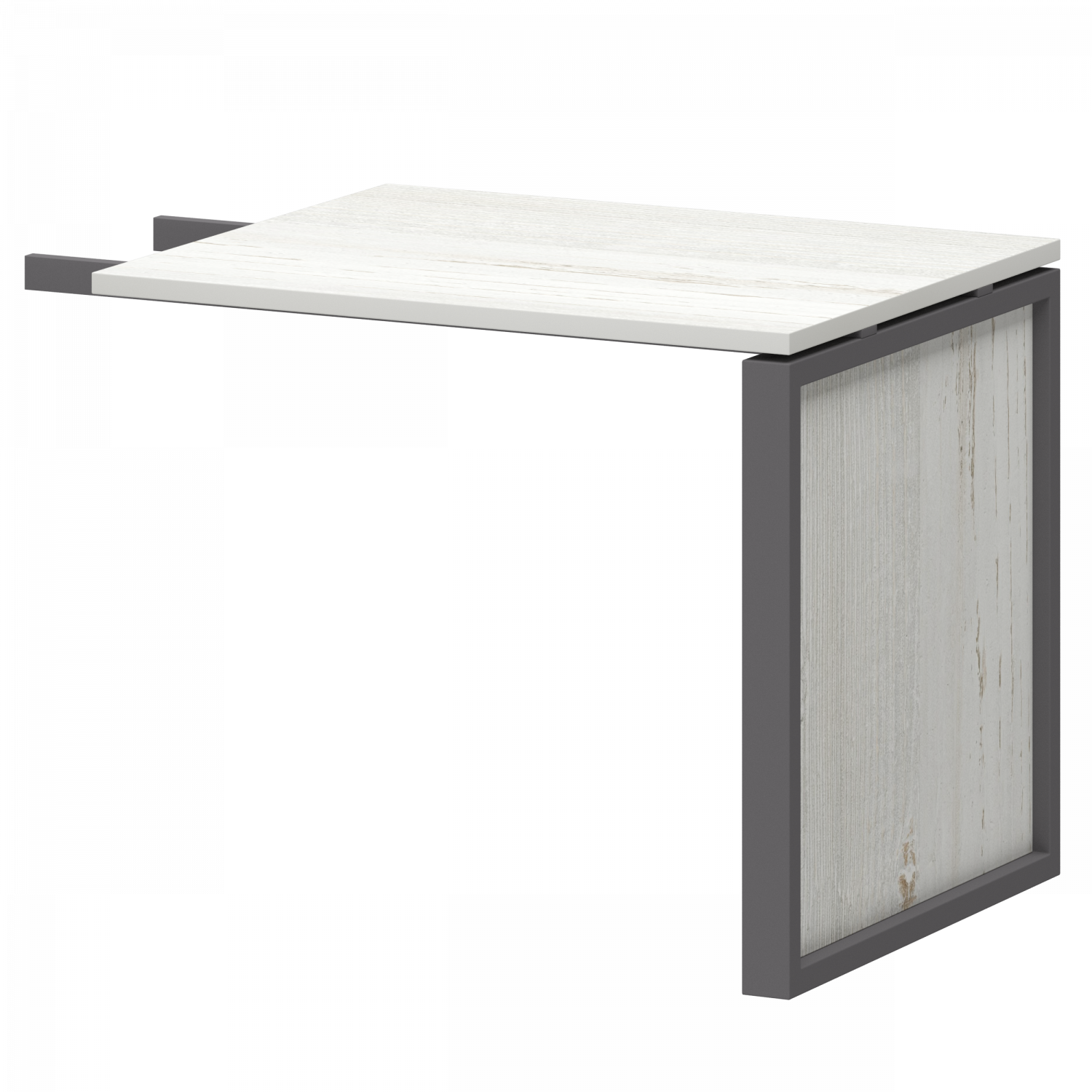 Конференц-приставка Аргентум-М НТМ-709 Сосна винтер/Антрацит (900x730x750)