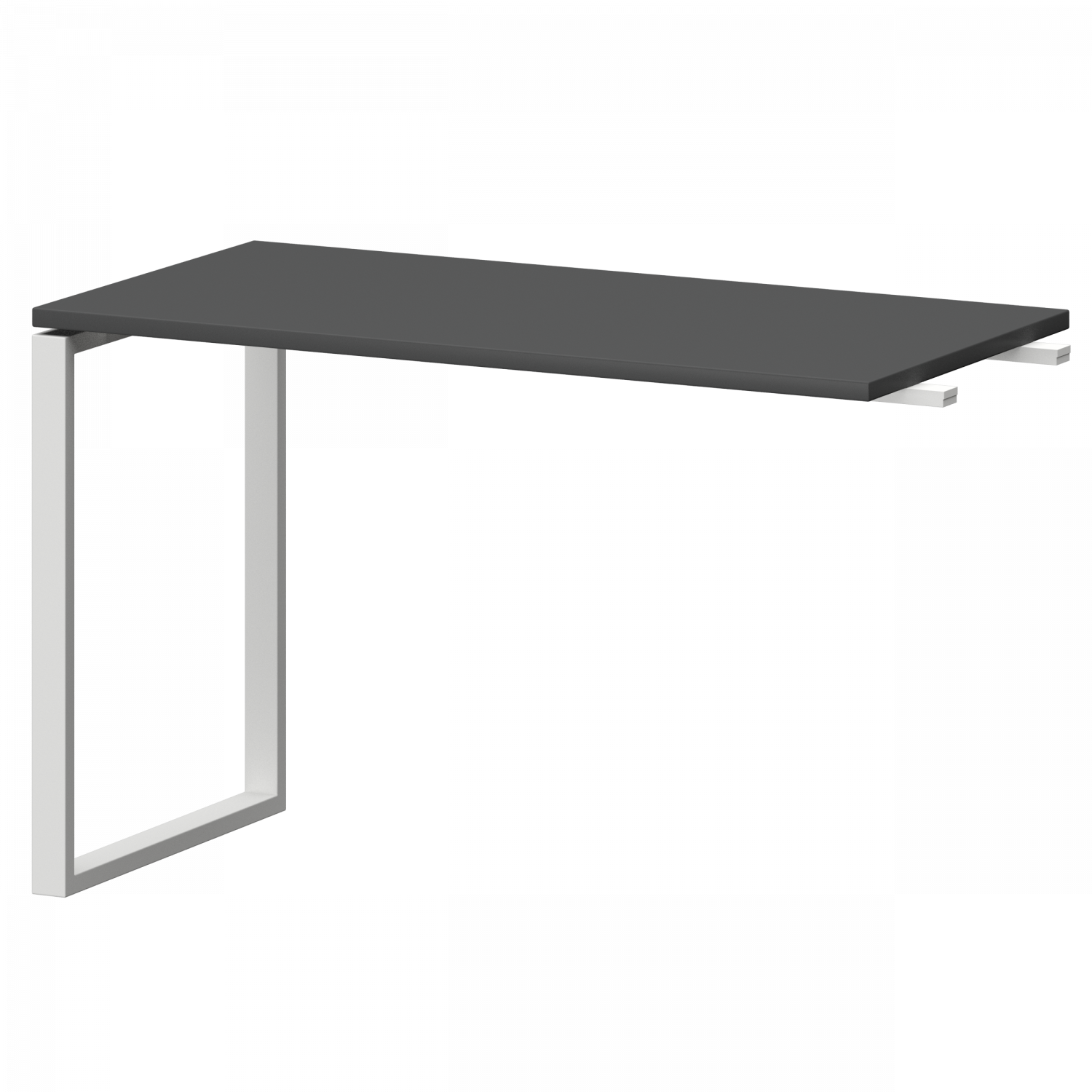 Бриф-приставка Смарт СМБ25-О-12.Пр25 Графит/Белый (1200x600x750)