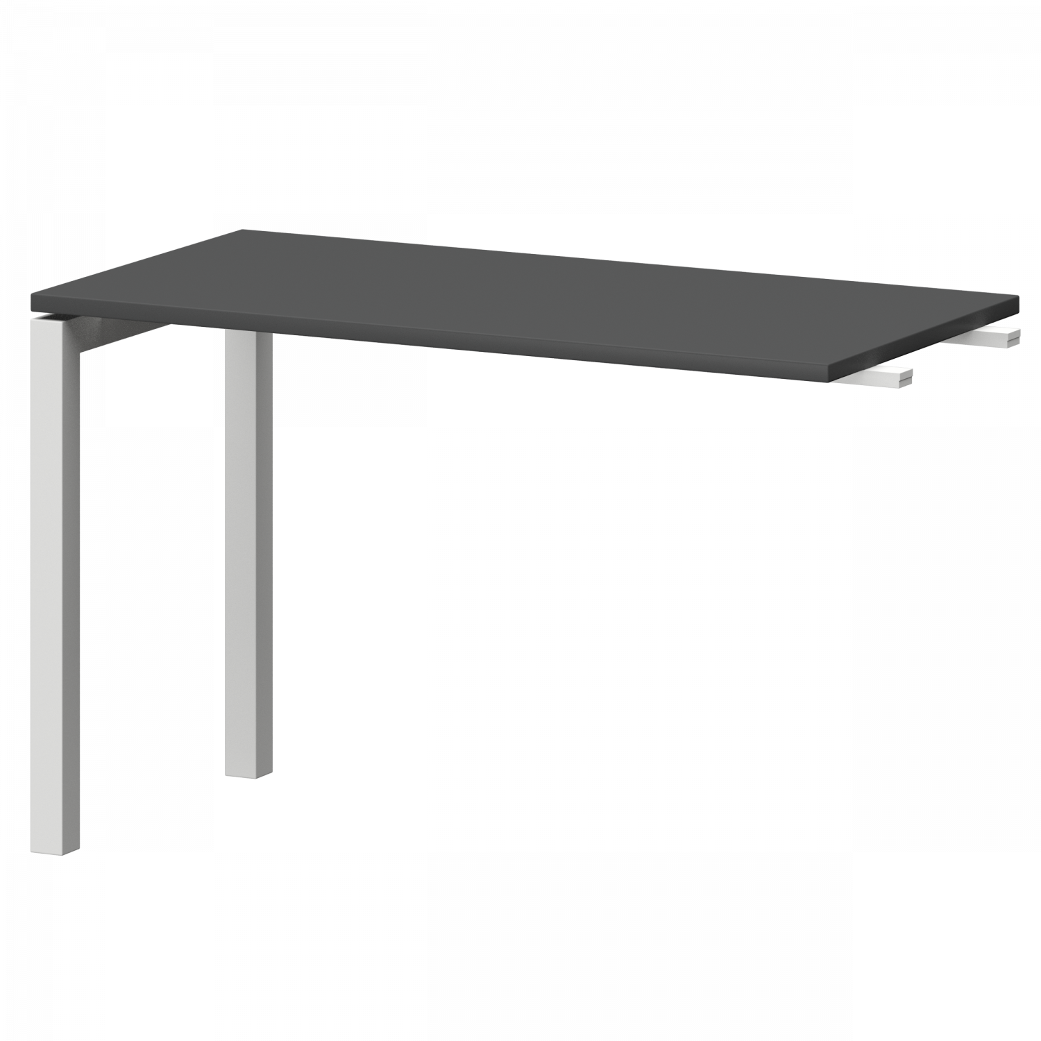 Бриф-приставка Смарт СМБ25-П-12.Пр50 Графит/Белый (1200x600x750)