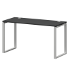 Стол на металлокаркасе Смарт СМС25-О-18К.60.Пр25 Графит/Белый (1800x600x750)
