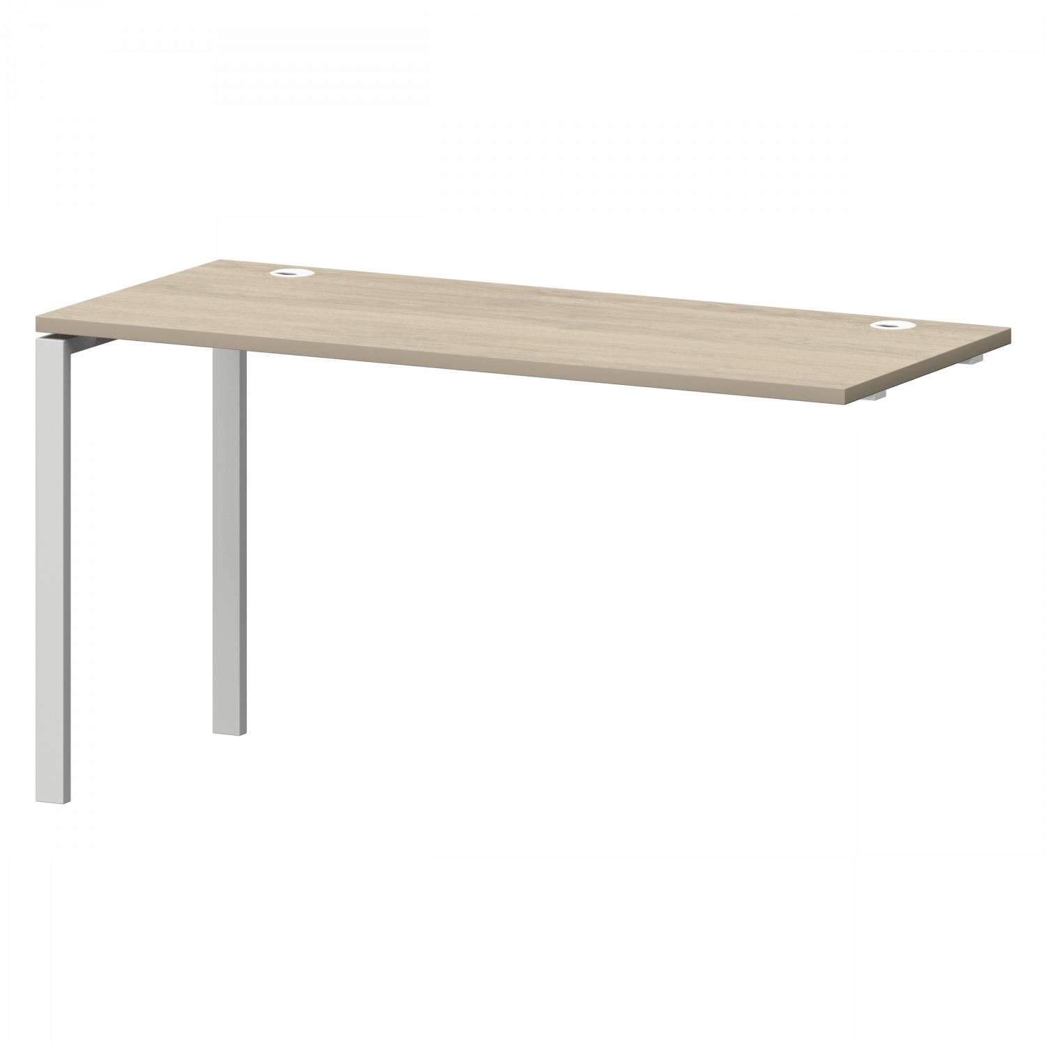 Модуль линейный на металлокаркасе Смарт СМС25-П-12К.60Э.Пр25 Кронберг/Белый (1200x600x750)