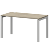Стол на металлокаркасе Смарт СМС25-П-10К.73.Пр50 Кронберг/Белый (1000x730x750)