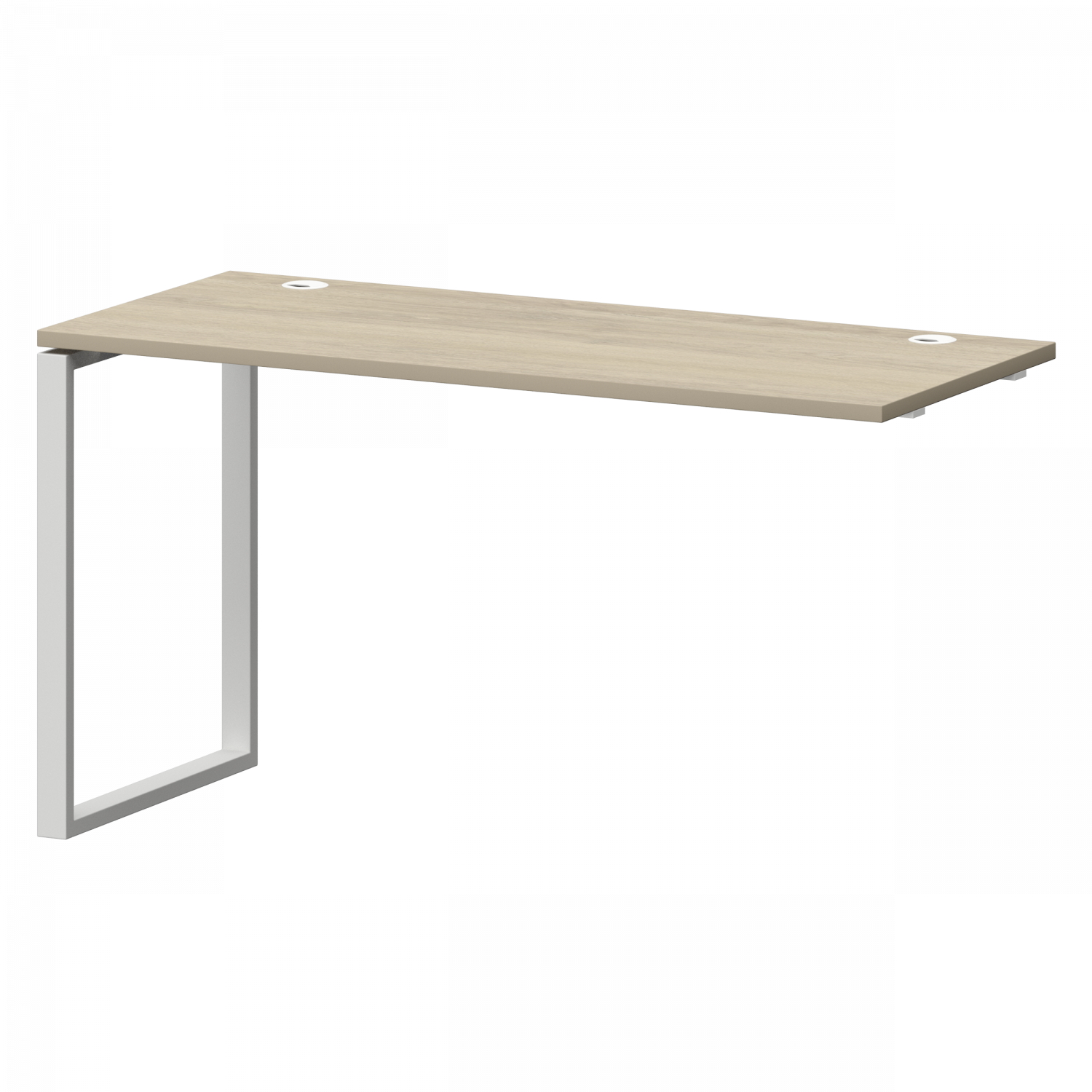 Модуль линейный на металлокаркасе Смарт СМС25-О-12К.60Э.Пр25 Кронберг/Белый (1200x600x750)