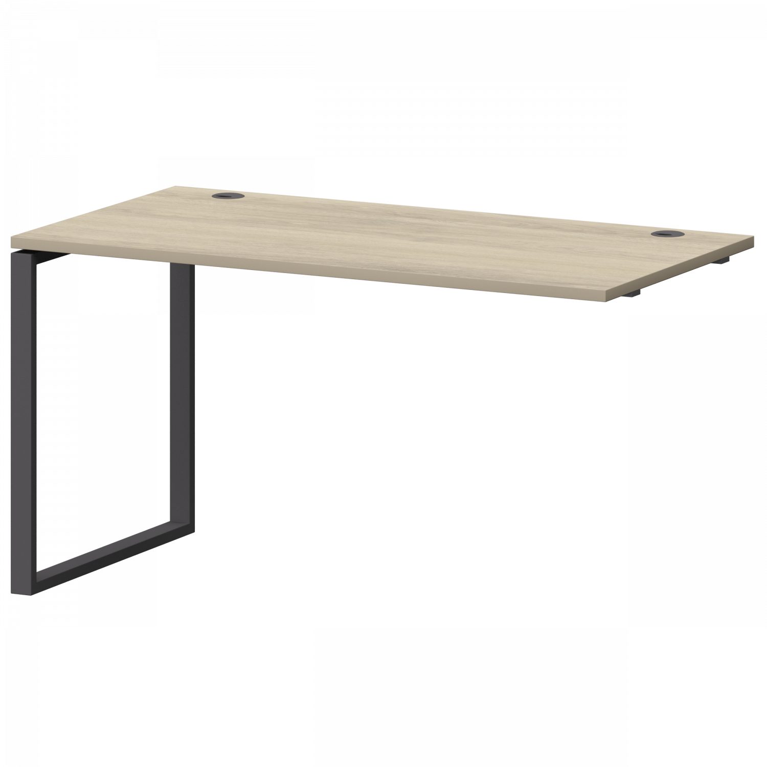 Модуль линейный на металлокаркасе Смарт СМС25-О-16К.73Э.Пр25 Кронберг/Антрацит (1600x730x750)