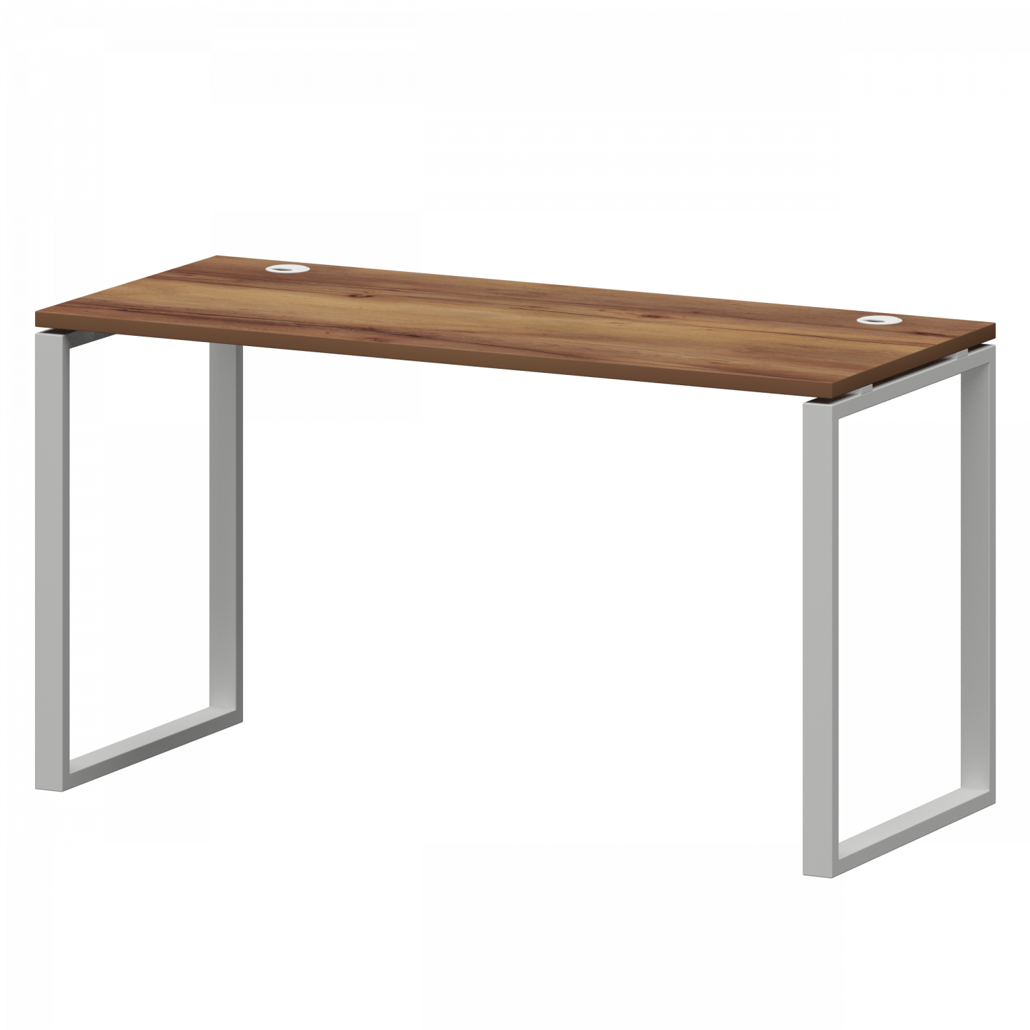 Стол на металлокаркасе Смарт СМС25-О-10К.60.Пр25 Таксония/Белый (1000x600x750)