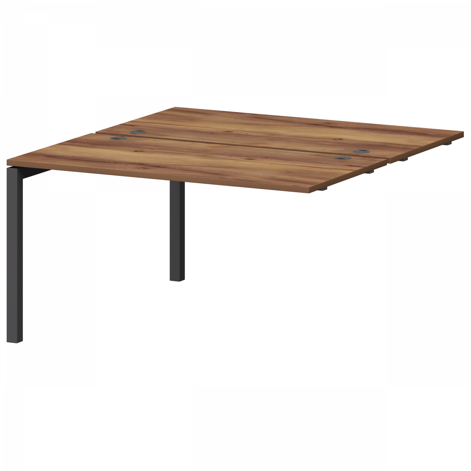 Модуль двойной универсальный на металлокаркасе Смарт СМС2-П-12К.149Э.Пр50 Таксония/Антрацит (1200x1496x750)