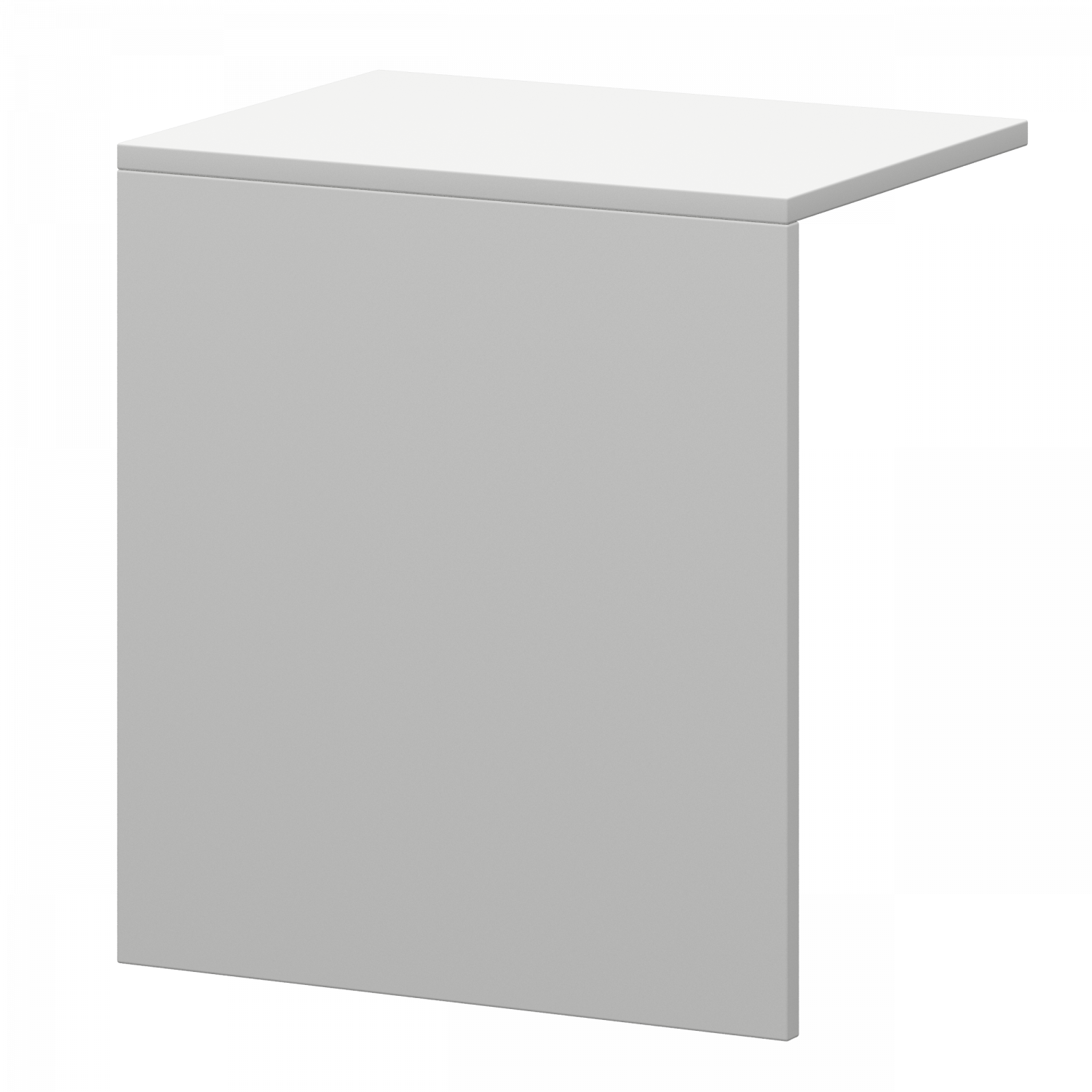 Накладка для стойки Ресепшн А-651 Белый (510x380x560)