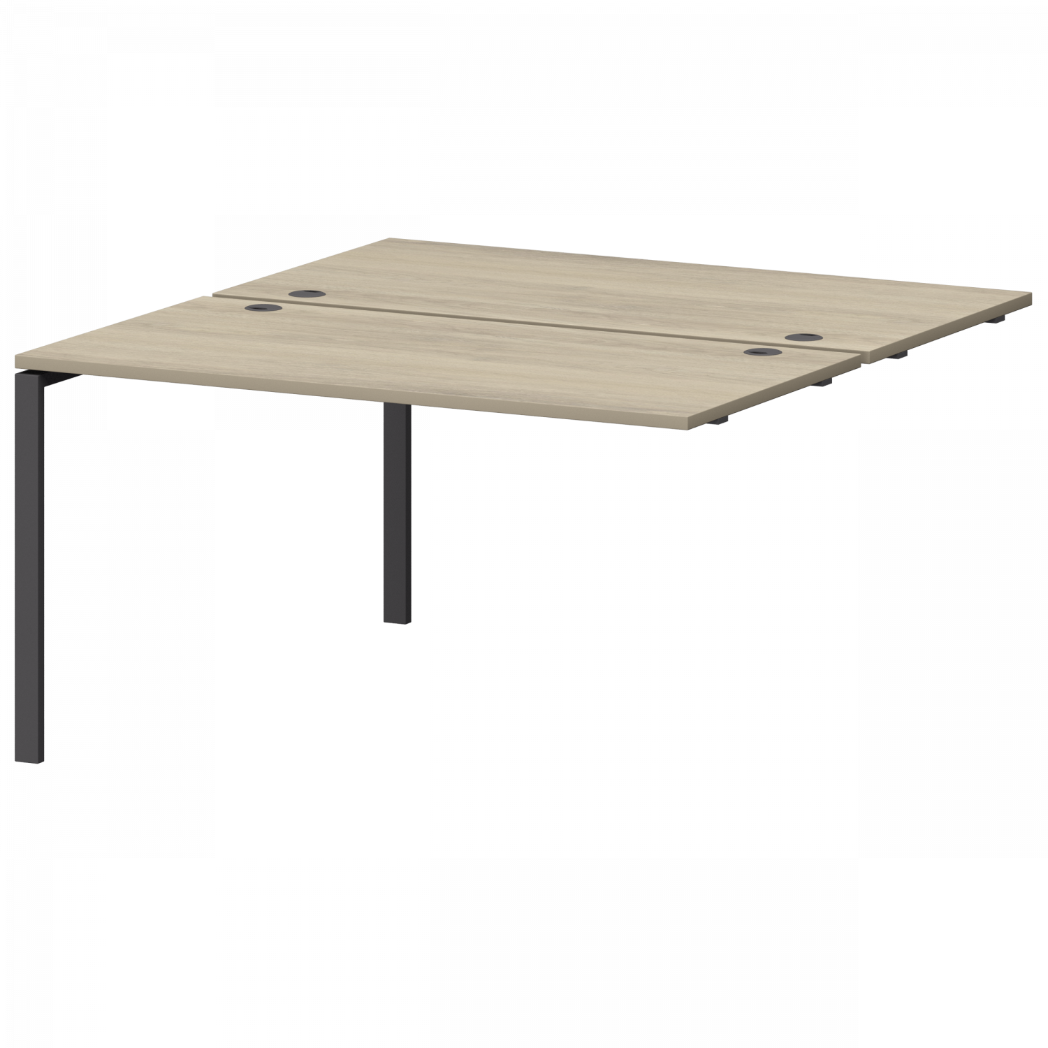 Модуль двойной универсальный на металлокаркасе Смарт СМС2-П-18К.149Э.Пр25 Кронберг/Антрацит (1800x1496x750)