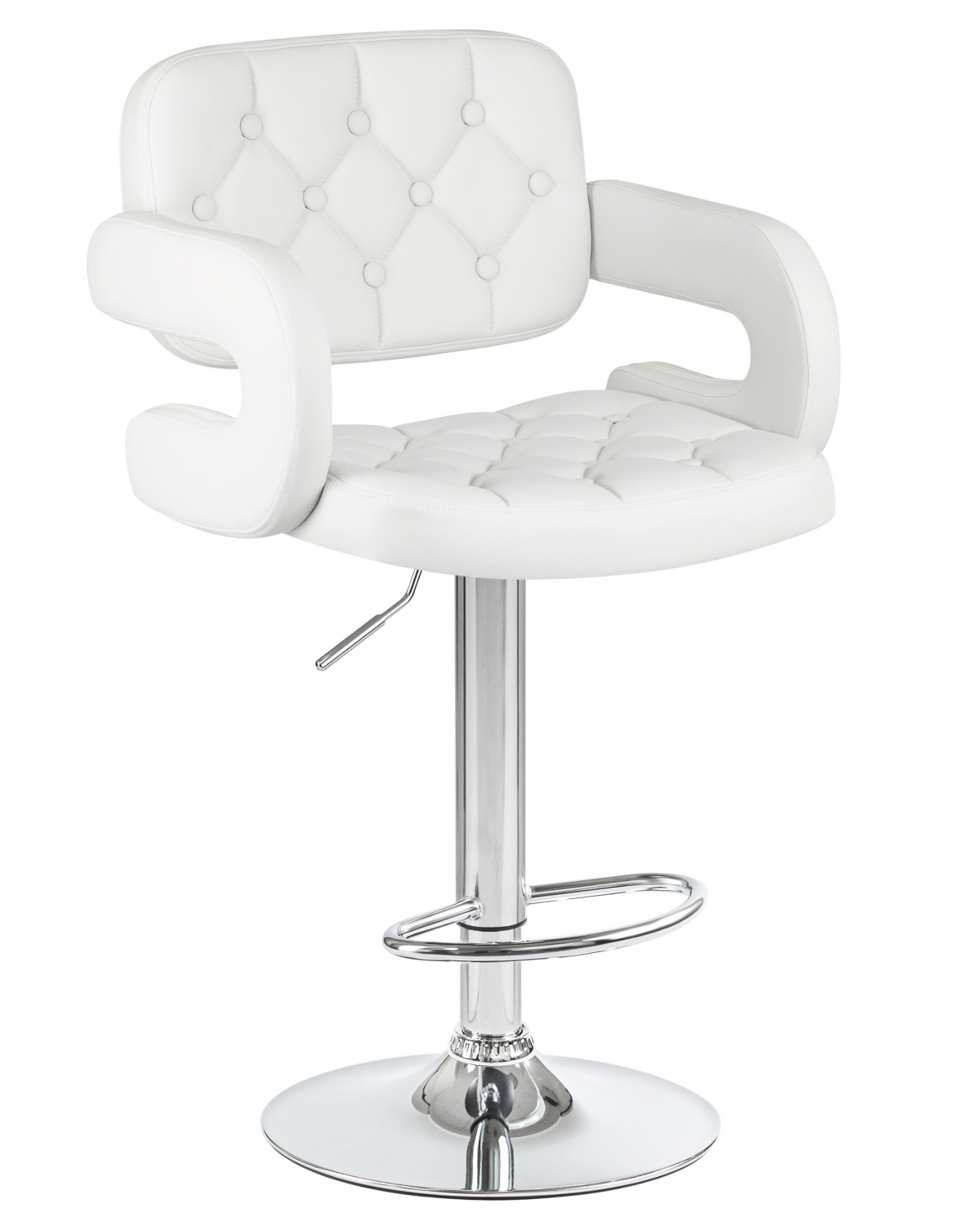 Стул барный DOBRIN TIESTO, белый