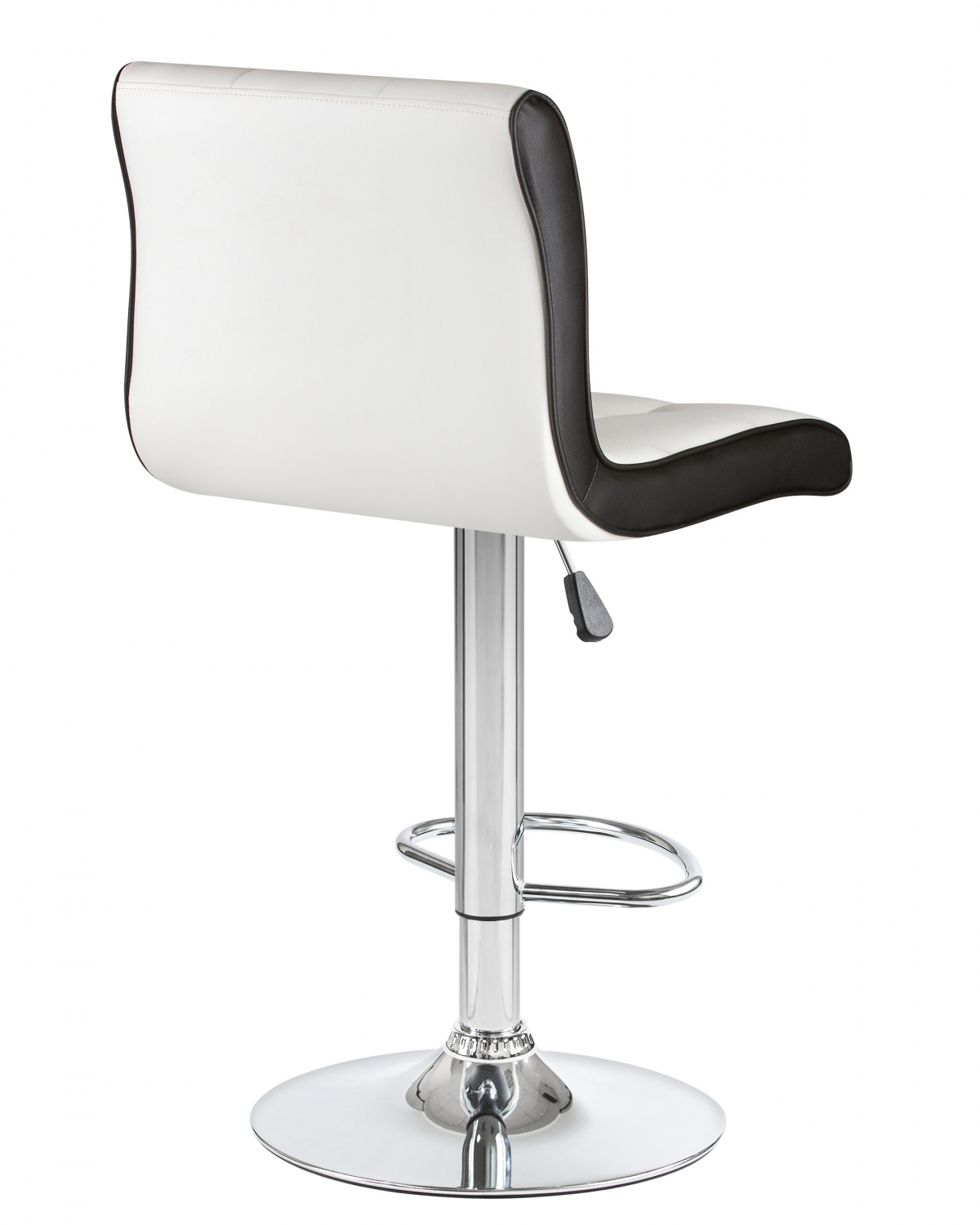 Стул барный DOBRIN CANDY, бело-чёрный
