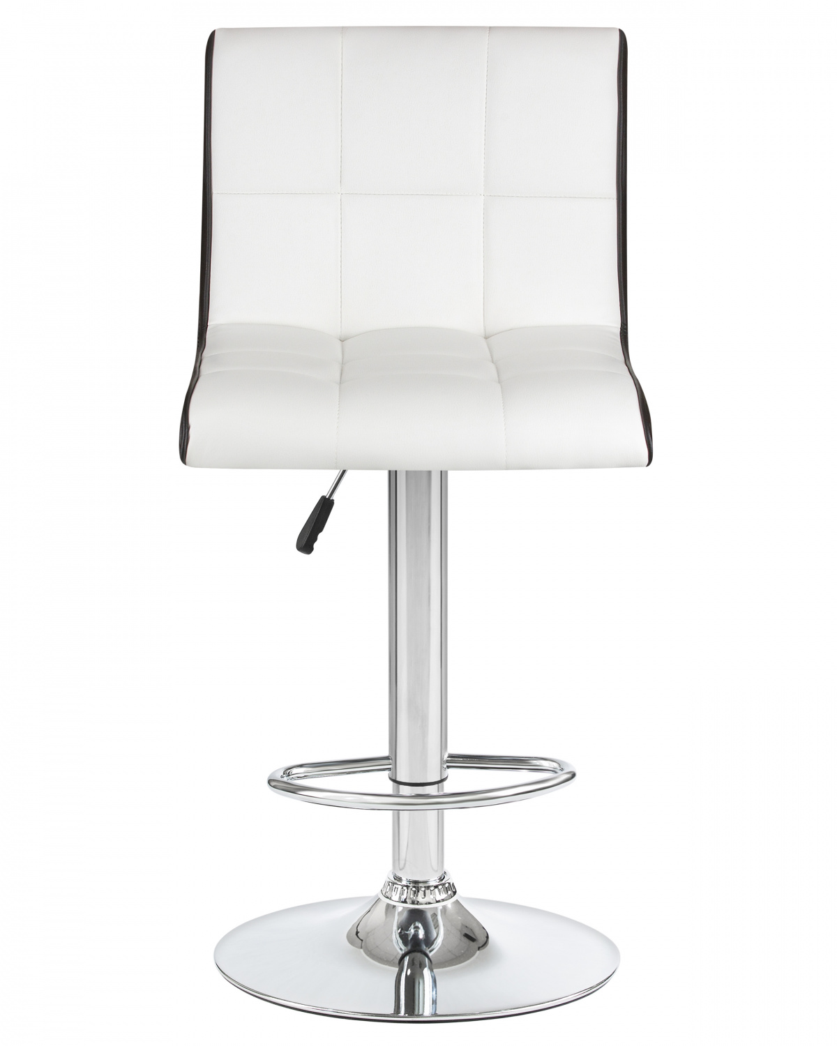 Стул барный DOBRIN CANDY, бело-чёрный