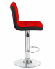 Стул барный DOBRIN CANDY, красно-чёрный