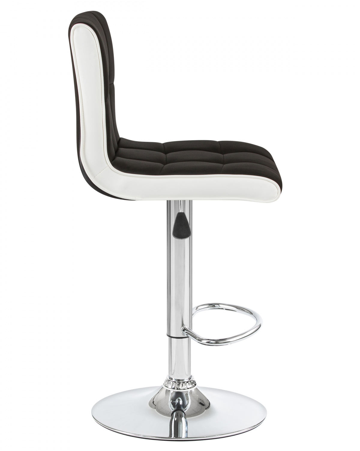 Стул барный DOBRIN CANDY, чёрно-белый