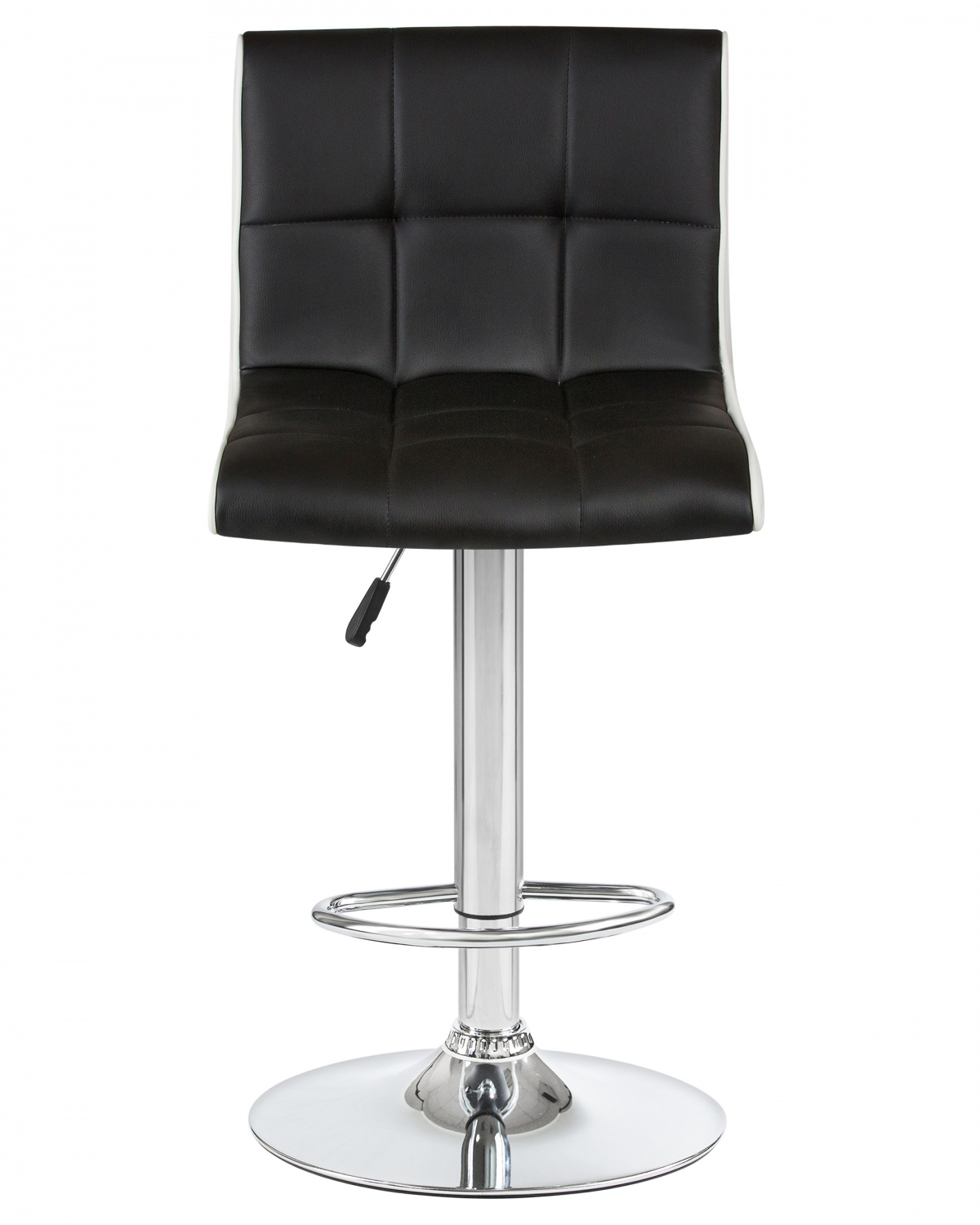 Стул барный DOBRIN CANDY, чёрно-белый