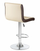 Стул барный DOBRIN CANDY, кремово-коричневый