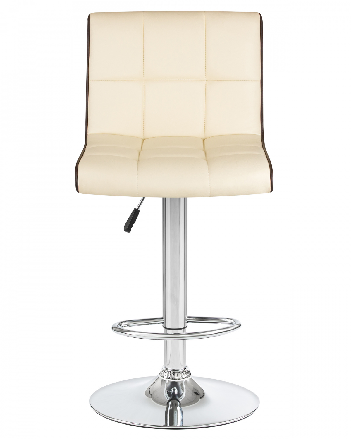 Стул барный DOBRIN CANDY, кремово-коричневый