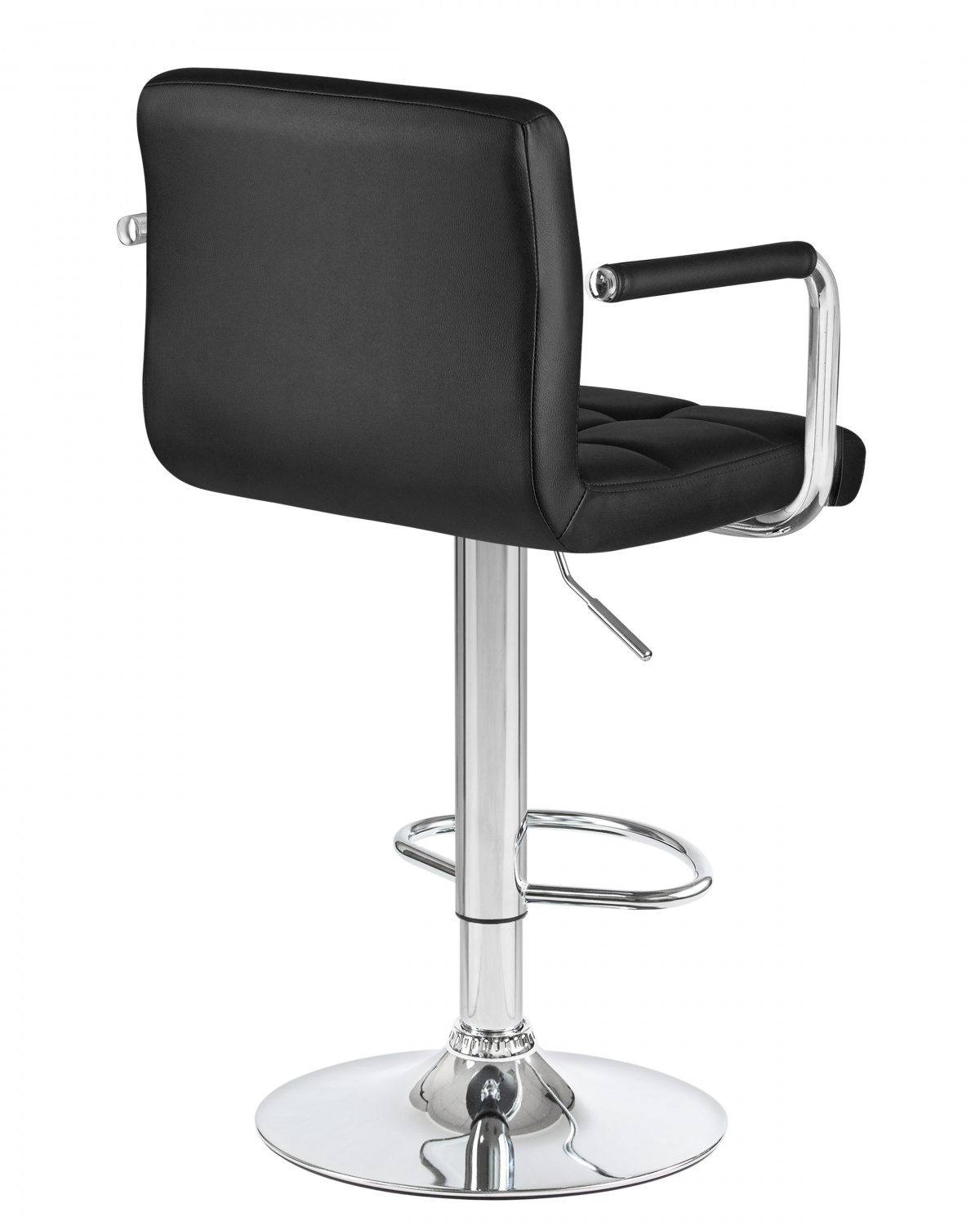 Стул барный DOBRIN KRUGER ARM, чёрный