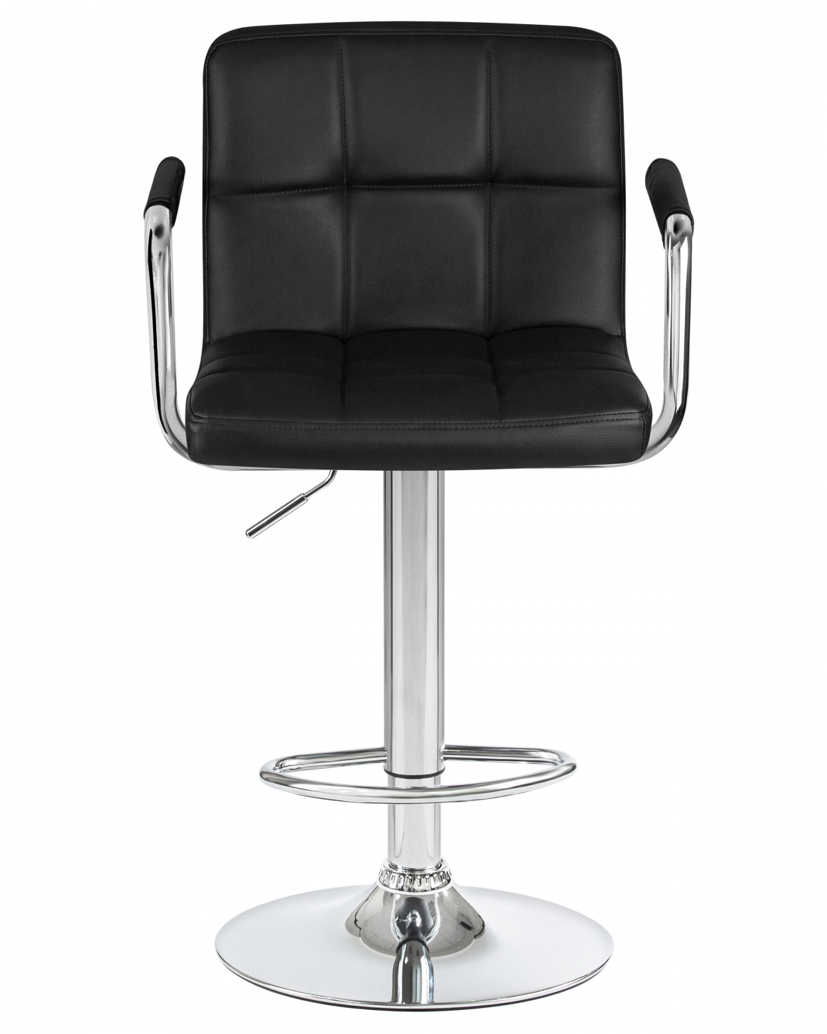 Стул барный DOBRIN KRUGER ARM, чёрный