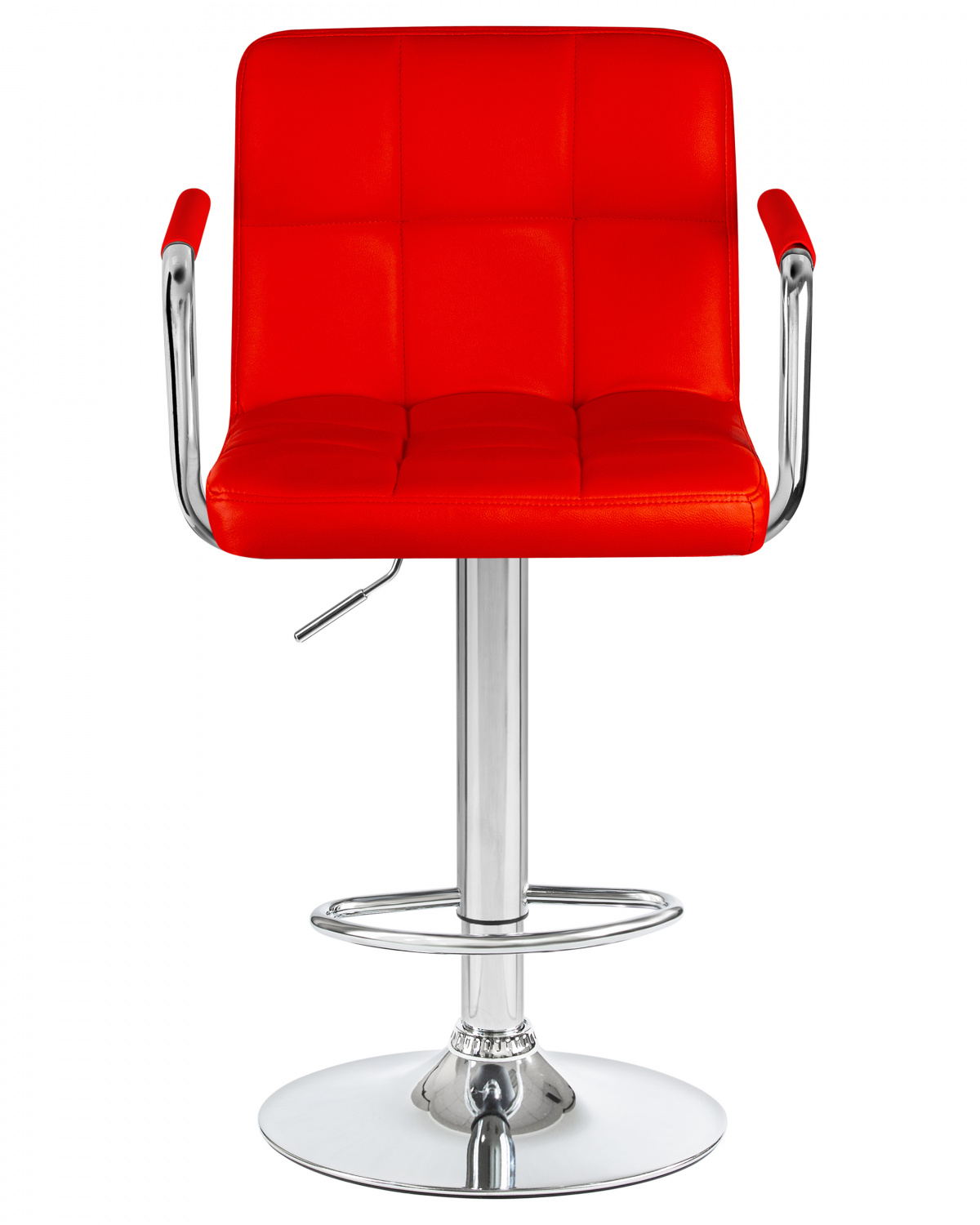 Стул барный DOBRIN KRUGER ARM, красный