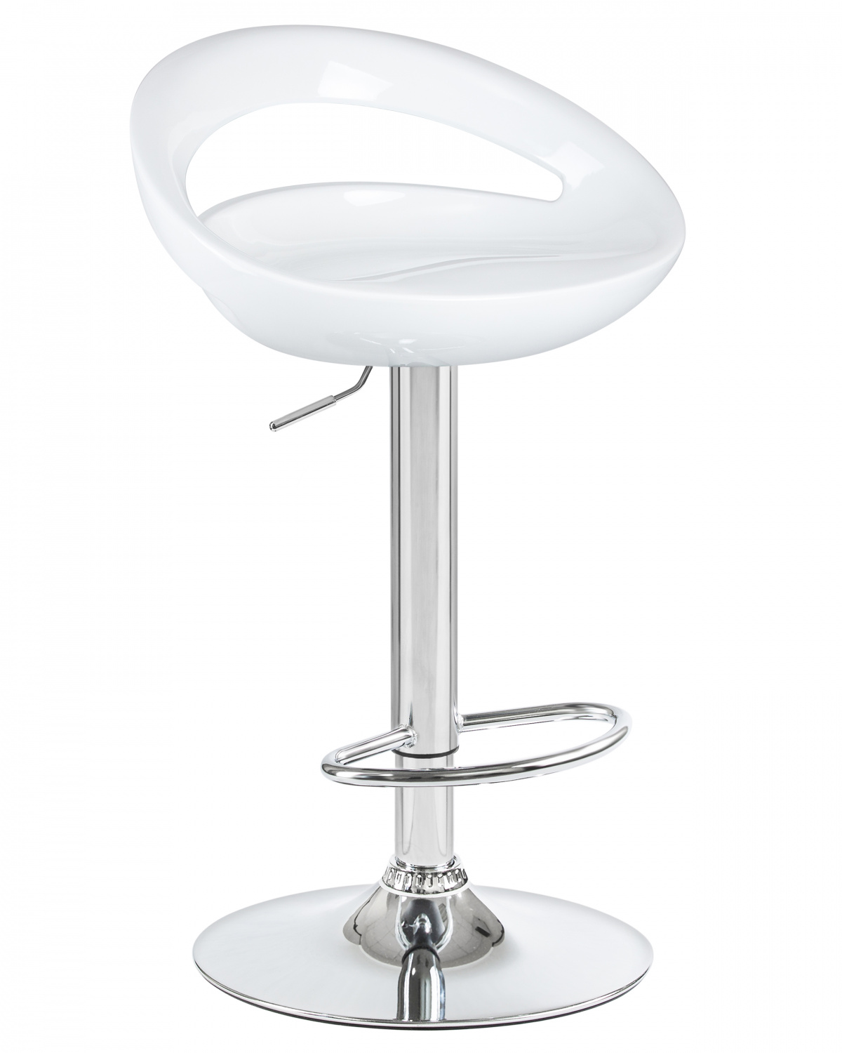 Стул барный DOBRIN DISCO, белый