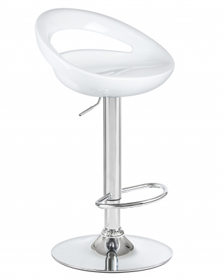Стул барный DOBRIN DISCO, белый