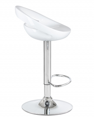 Стул барный DOBRIN DISCO, белый