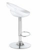 Стул барный DOBRIN DISCO, белый