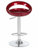 Стул барный DOBRIN DISCO, бордовый металлик