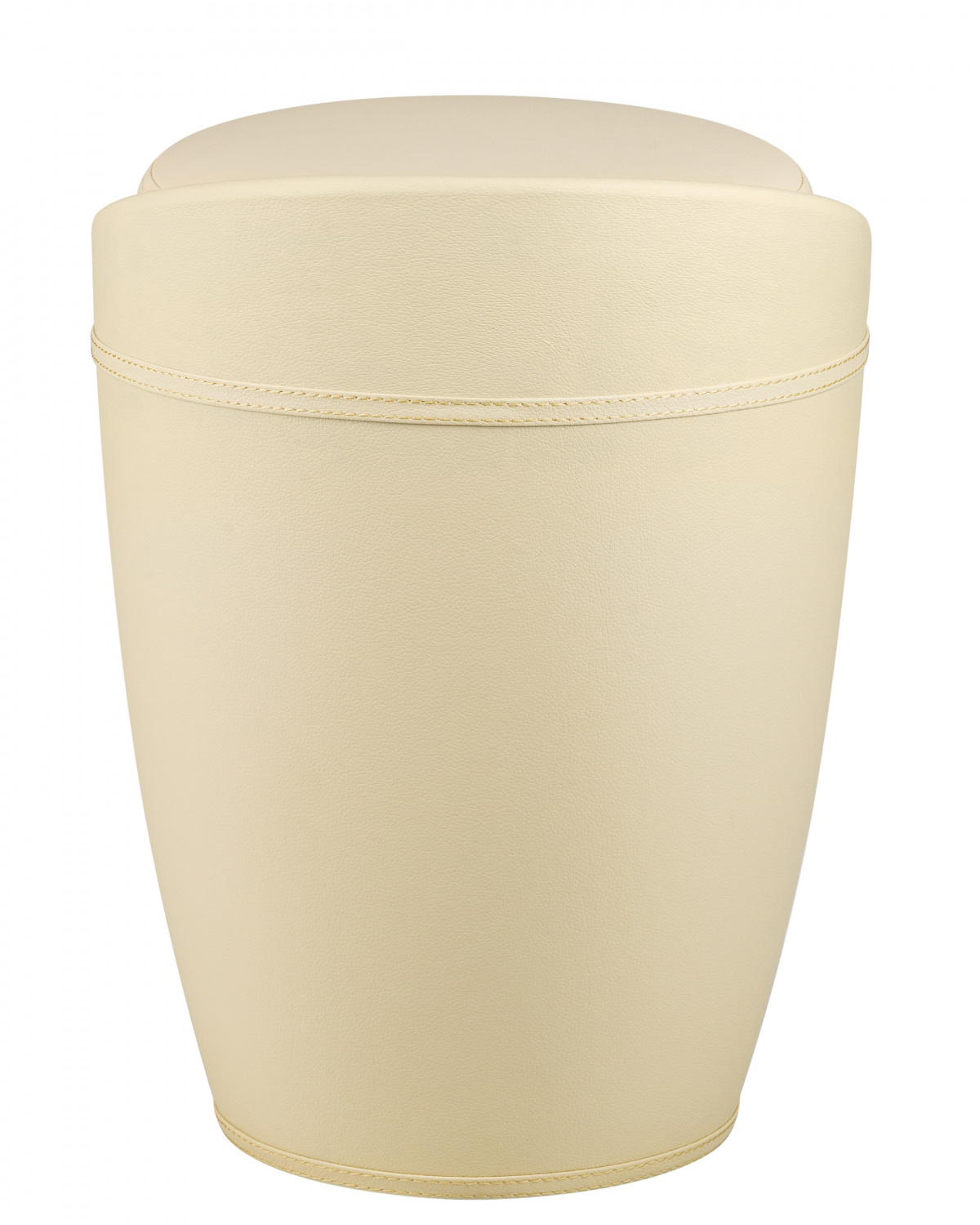 Табурет с местом для хранения LM-1100HPVC, кремовый