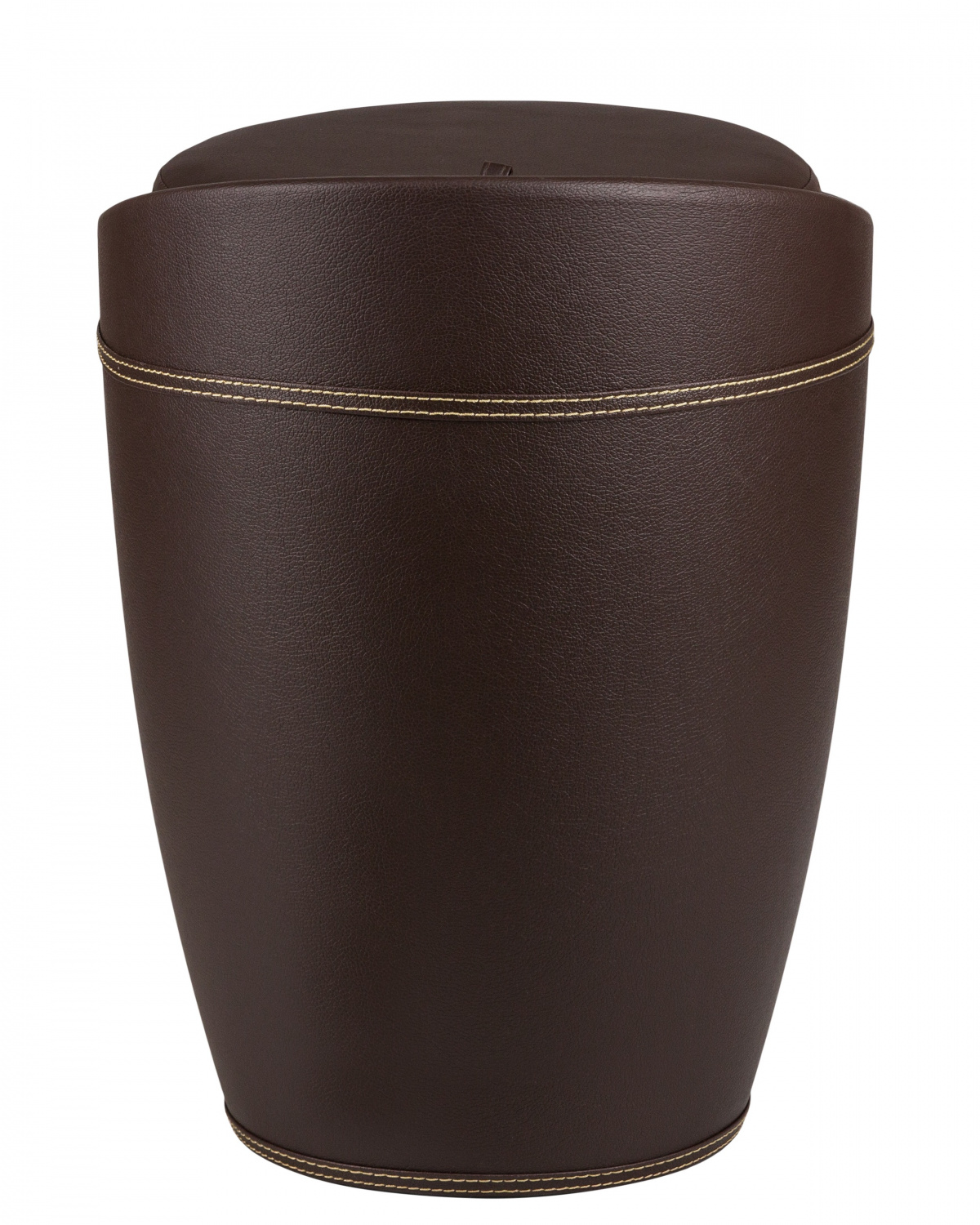Табурет с местом для хранения LM-1100HPVC, коричневый