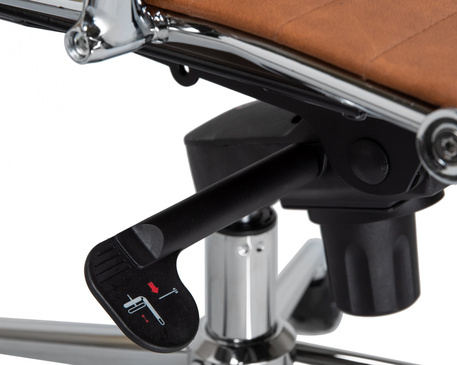 Офисное кресло для руководителей DOBRIN CLARK, светло-коричневый №321