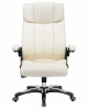Офисное кресло для руководителей DOBRIN RONALD, кремовый