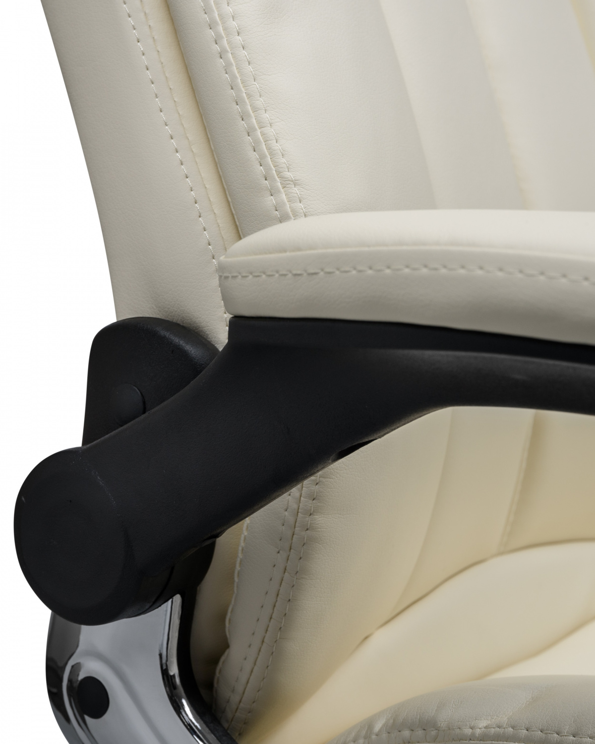 Офисное кресло для руководителей DOBRIN RONALD, кремовый