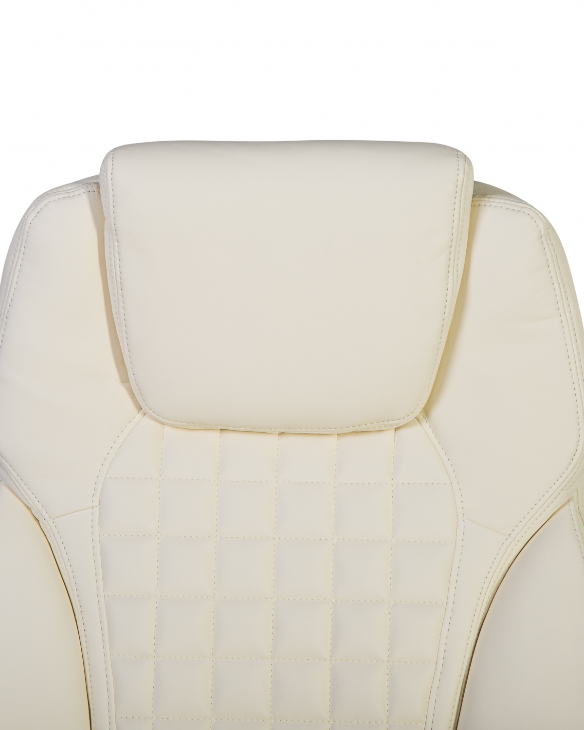 Офисное кресло для руководителей DOBRIN CHESTER, кремовый