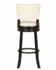 Стул барный DOBRIN JOHN BAR, капучино, кремовый