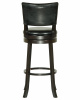 Стул барный DOBRIN JOHN BAR, капучино, чёрный