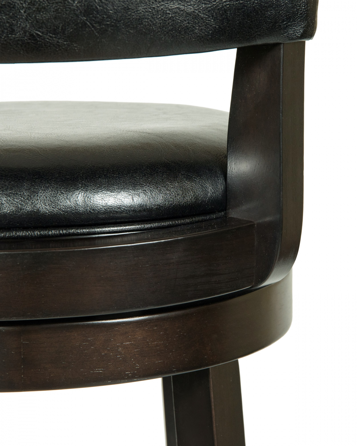 Стул барный DOBRIN JOHN BAR, капучино, чёрный