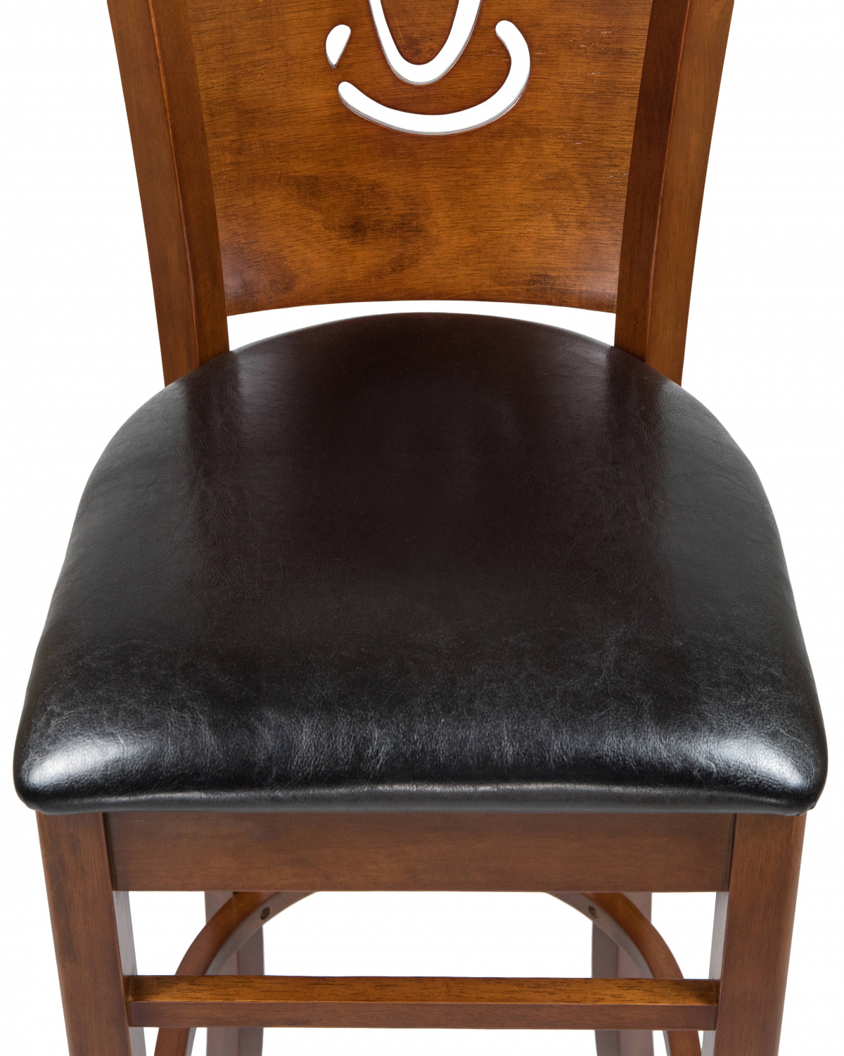 Стул барный DOBRIN JERRY BAR, шоколад, чёрный